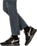 W6Yz Technical fabric and suede sneakers Jet-M. Black Heren - Thumbnail 2