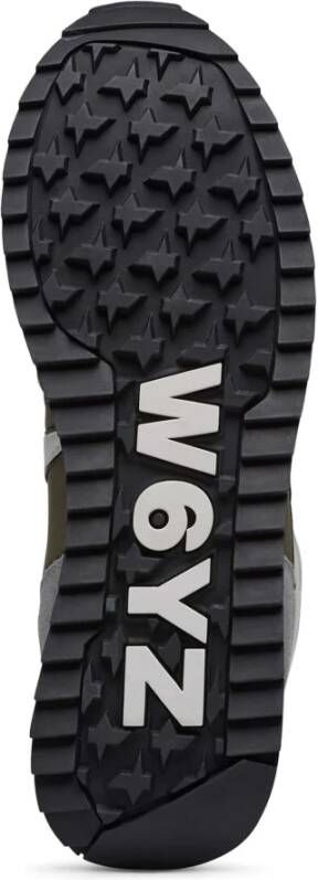 W6Yz Technical fabric and suede sneakers Yak-M.