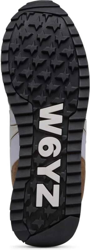 W6Yz Technical fabric and suede sneakers Yak-M.