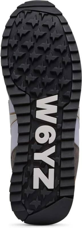 W6Yz Technical fabric and suede sneakers Yak-M.