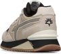 W6Yz Technical fabric and suede sneakers Yak-M. Beige Heren - Thumbnail 6