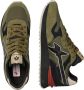 W6Yz Groene Sneakers Stijl Comfort Originaliteit Multicolor Heren - Thumbnail 4