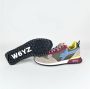 W6Yz Vintage Sneakers met Technische Stof en Gewassen Suède - Thumbnail 2