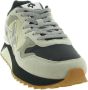 W6Yz Technical fabric and suede sneakers Yak-M. Beige Heren - Thumbnail 10