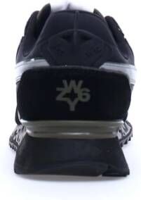W6Yz Zwarte Camouflage Sneakers Black Heren