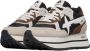 W6Yz Zwarte Sneakers Stijlvol Comfortabel Trendy Multicolor Dames - Thumbnail 4