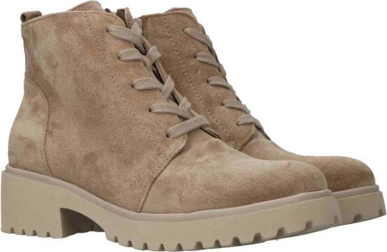 Waldläufer Ankle Boots Beige Dames