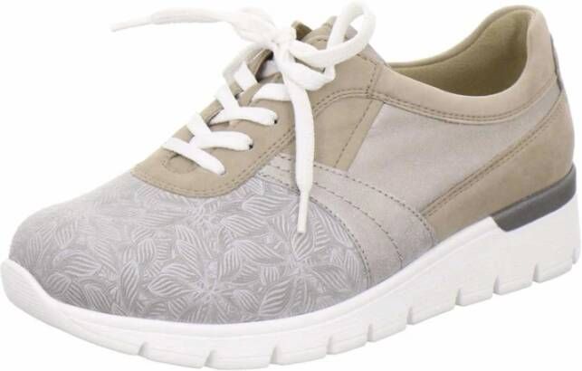Waldläufer Beige Ramona Veterschoenen Multicolor Dames