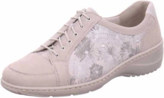 Waldläufer Beige Veterschoenen Multicolor Dames