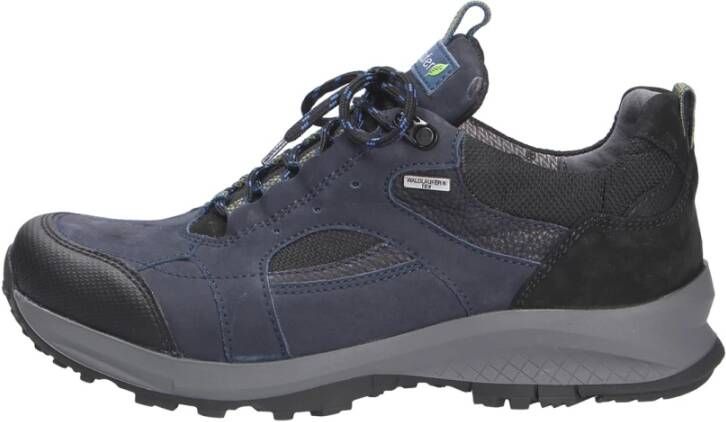 Waldläufer Blauwe Hen Stijl Schoen Blue Heren