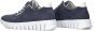 Waldläufer 916001 Nub Sneakers Nubuck Dames Blauw - Thumbnail 3