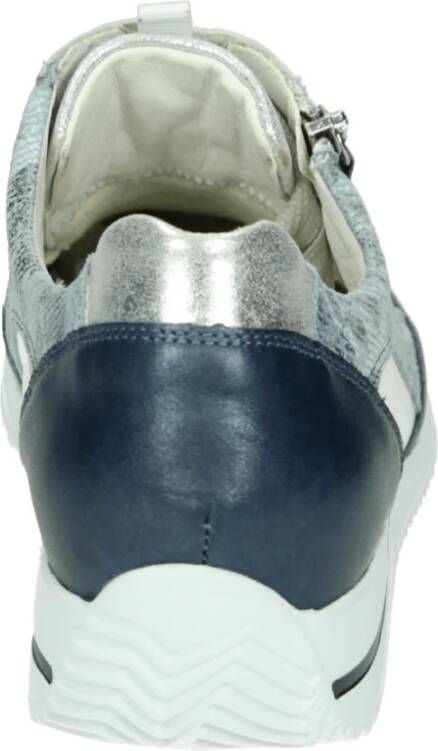 Waldläufer Blauwe Sportieve Lage Schoenen