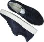 Waldläufer Blauwe Suède Sneaker met Uitneembaar Voetbed Blue - Thumbnail 5