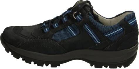Waldläufer Blauwe Veterschoenen Blue Dames