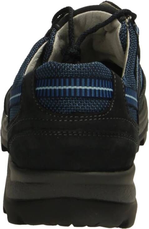 Waldläufer Blauwe Veterschoenen Blue Dames