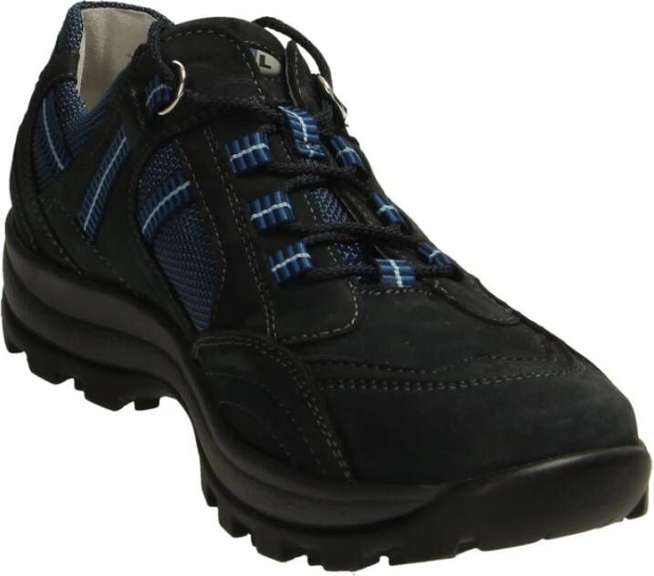 Waldläufer Blauwe Veterschoenen Blue Dames