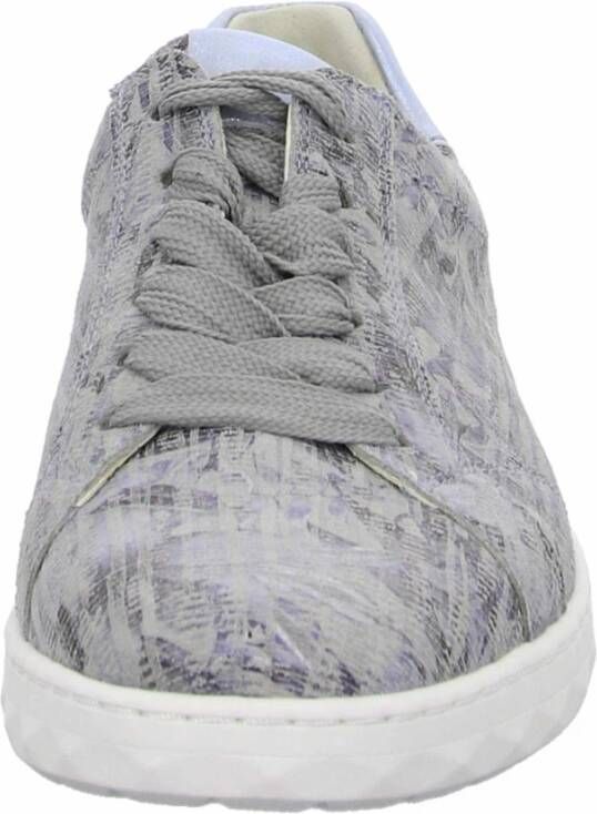 Waldläufer Blauwe Veterschoenen Multicolor Dames