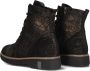 WALDLAUFER Waldläufer Enkellaarsjes Dames 683801 Met Print Maat: 38 Materiaal: Leer Kleur: Brons - Thumbnail 6