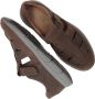 Waldläufer Bruine Comfortabele Sandaal met Leren Voetbed Brown Heren - Thumbnail 3