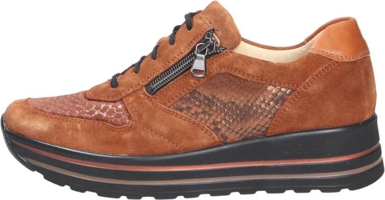 Waldläufer Bruine Veterschoenen Halana