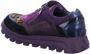 Waldläufer Wijde pasvorm veter-rits sneaker Paars mix Multicolor Dames - Thumbnail 3