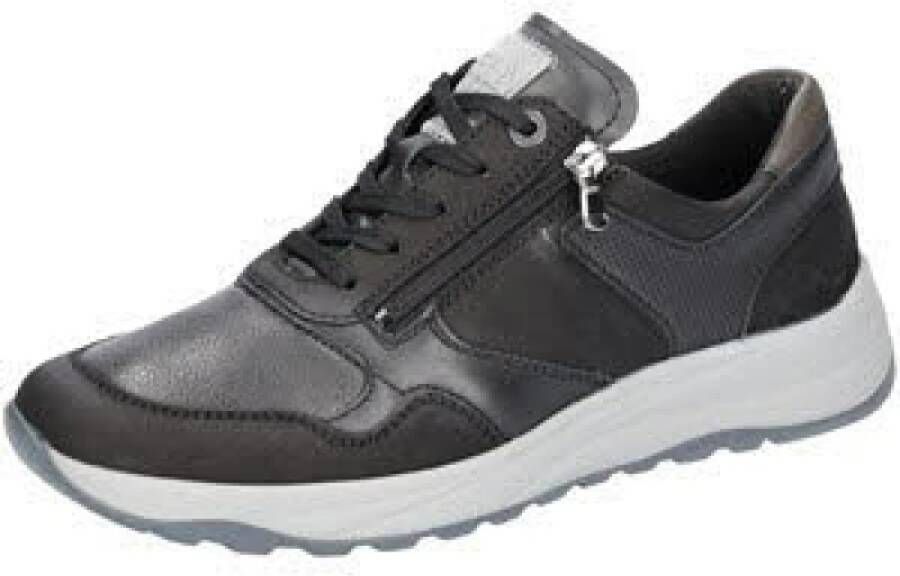 Waldläufer Casual Veterschoenen voor Heren in Zwart