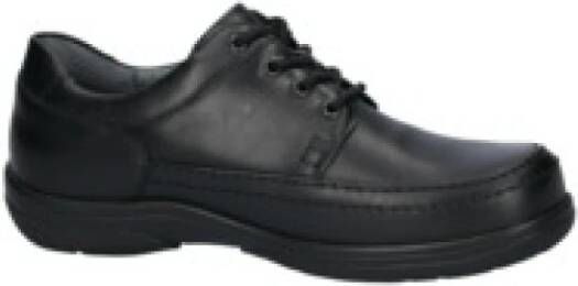 Waldläufer Comfort Veterschoenen voor Heren in Zwart