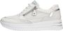 Waldläufer Comfortabele Arianna Sneaker met Rits en Veters White - Thumbnail 9