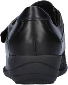 Waldläufer Comfortabele brede sneakers in zwart Black Dames