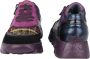 Waldläufer Wijde pasvorm veter-rits sneaker Paars mix Multicolor Dames - Thumbnail 5