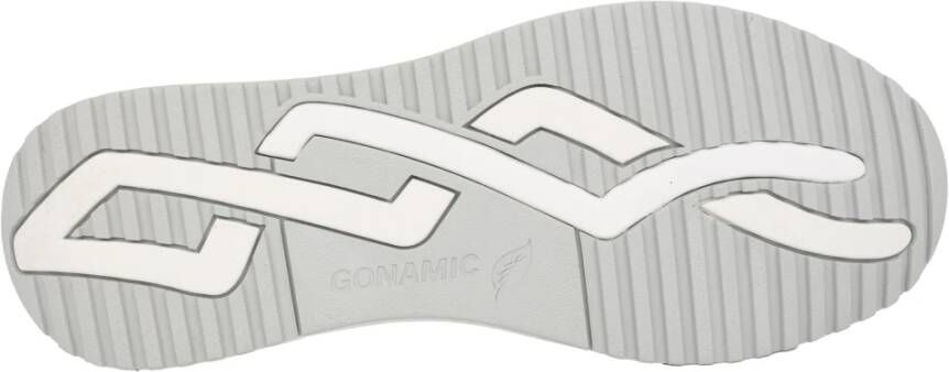Waldläufer Comfortabele lace-zip sneaker wit