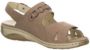 Waldläufer Comfortabele sandalen voor dames in beige - Thumbnail 3