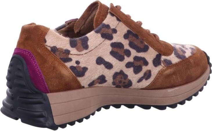 Waldläufer Comfortabele sportschoenen van veloursleer