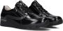 Waldläufer Dames Lage Top Sneakers in Lakleer Black Dames - Thumbnail 2