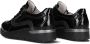 Waldläufer Dames Lage Top Sneakers in Lakleer Black Dames - Thumbnail 3
