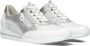 Waldläufer 980008 Glit Sneakers Leren Sneaker Dames Zilver - Thumbnail 2