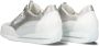 Waldläufer 980008 Glit Sneakers Leren Sneaker Dames Zilver - Thumbnail 3