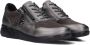 WALDLAUFER Waldläufer Sneakers Dames Combi K Rits Sneaker Maat: 41 5 Materiaal: Leer Kleur: Grijs - Thumbnail 4