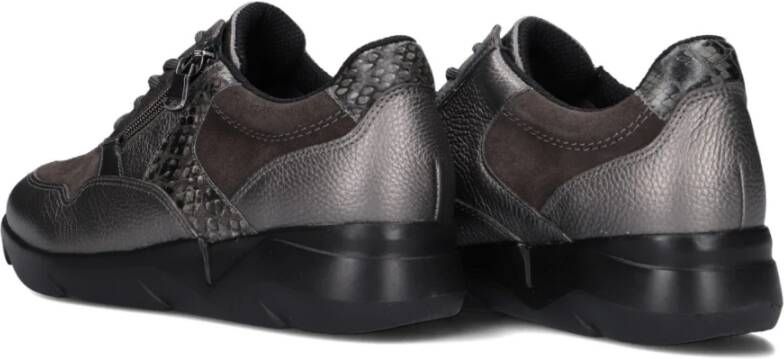 Waldläufer Grijze Rits Sneakers Dames Schoenen Gray Dames