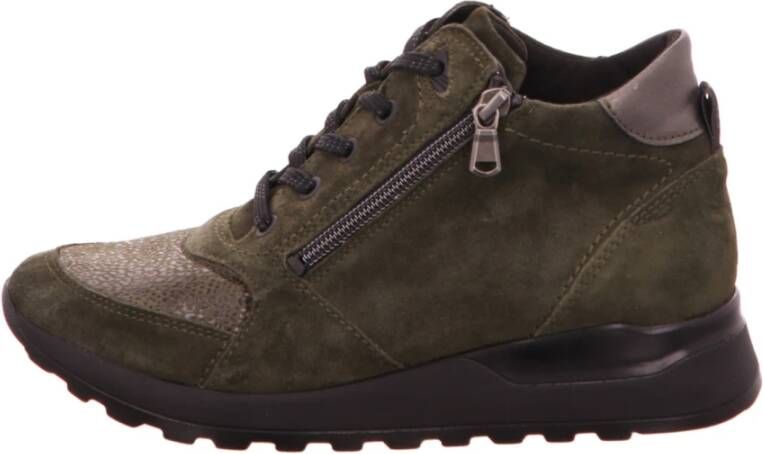 Waldläufer Groene Hiroko Sneakers Green Dames