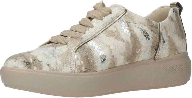 Waldläufer H-Vivien veterschoen Beige Dames