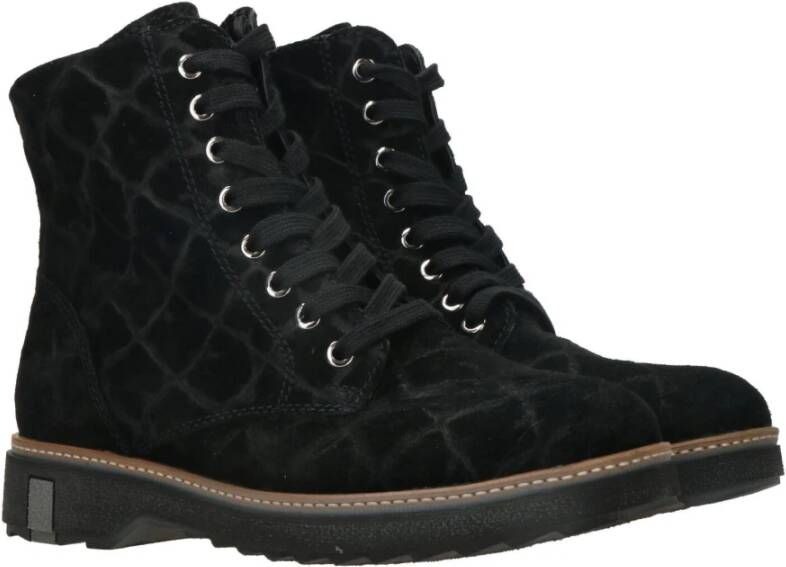 Waldläufer Lace-up Boots Zwart Dames