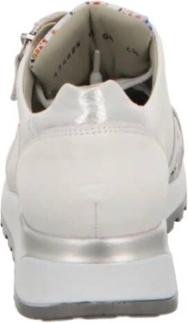 Waldläufer Leren veterschoenen voor dames Gray Dames