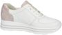 Waldläufer Witte Lana Sneaker met Roze Dierenprint White Dames - Thumbnail 7