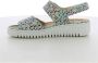 Waldläufer Waldlaufer 955001-H-Willow~~~~~~~~~~~~~~~ Sandalen met hak s Sandalen Wit beige - Thumbnail 12