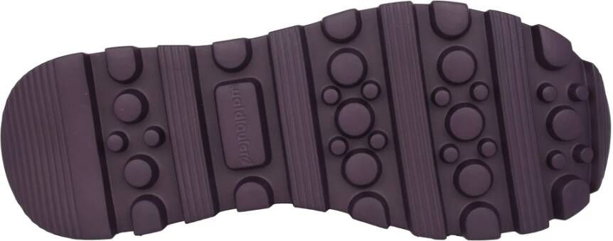 Waldläufer Paarse Mix Brede Pasvorm Sneaker Purple Dames