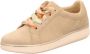 Waldläufer Platte Leren Veterschoenen Beige Dames - Thumbnail 3