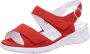 Waldläufer Rode Sandalen Red Dames - Thumbnail 3