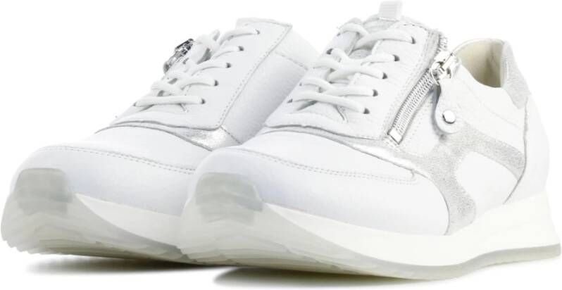 Waldläufer Sneakers Wit combi White Dames
