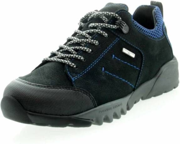 Waldläufer Sport-Net Bear Zwarte Schoenen Black Dames